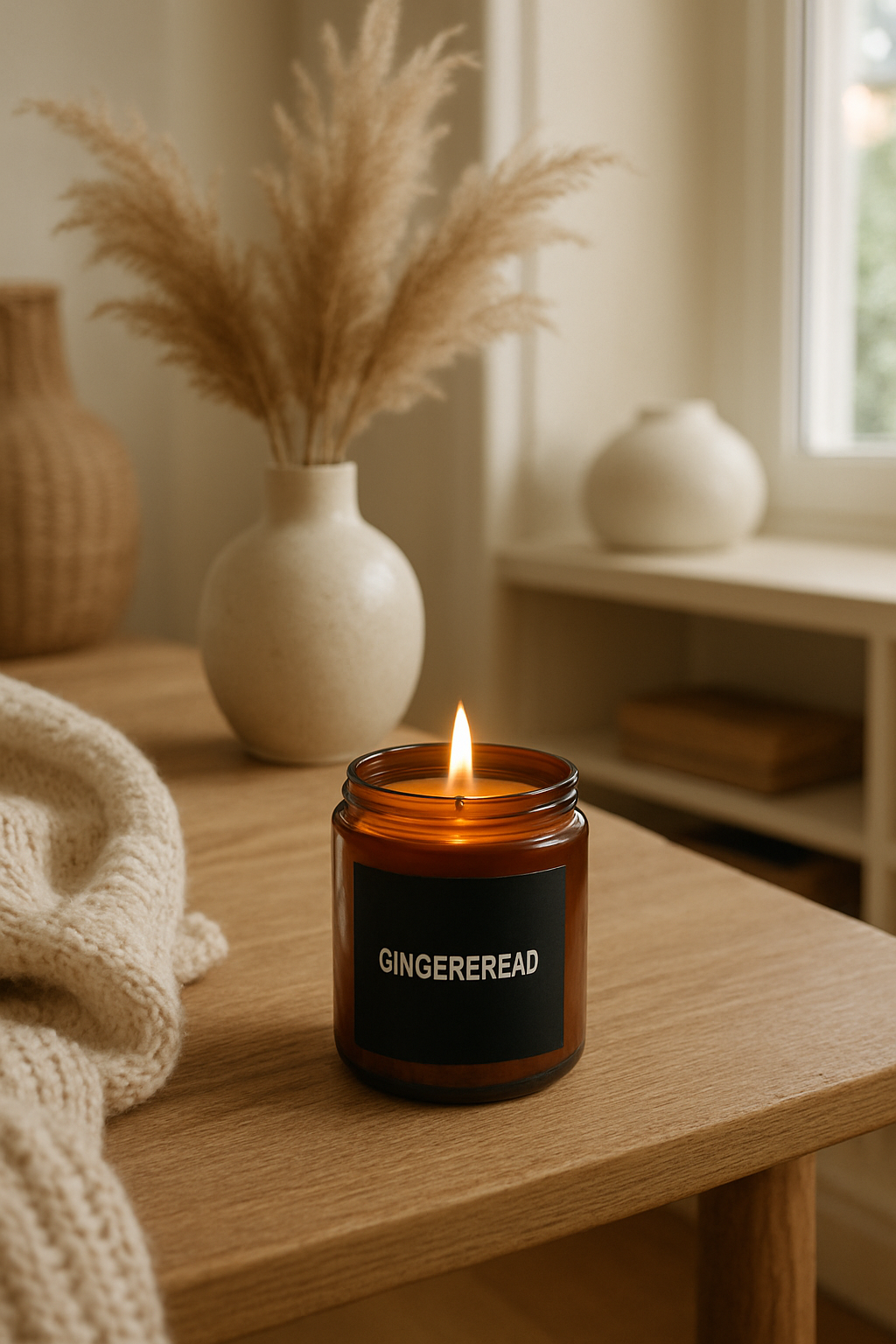 Pack 6 velas aromáticas en vaso de cera de soja natural 50h