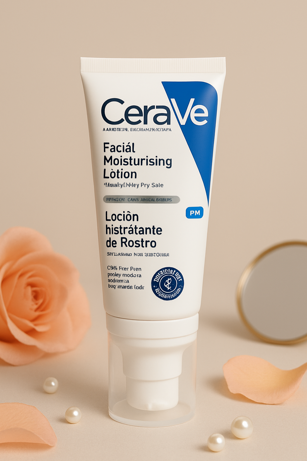 Loción facial hidratante PM para piel normal a seca 53 ml