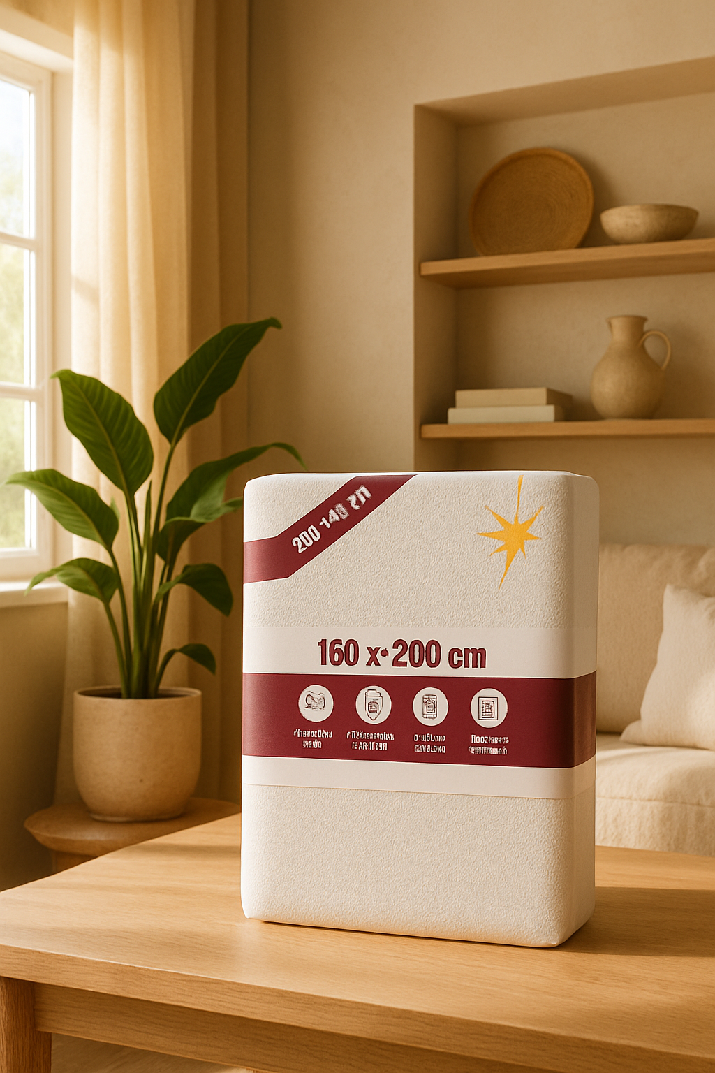 Protector de colchón impermeable 135x190x40 cm certificado Oeko-Tex