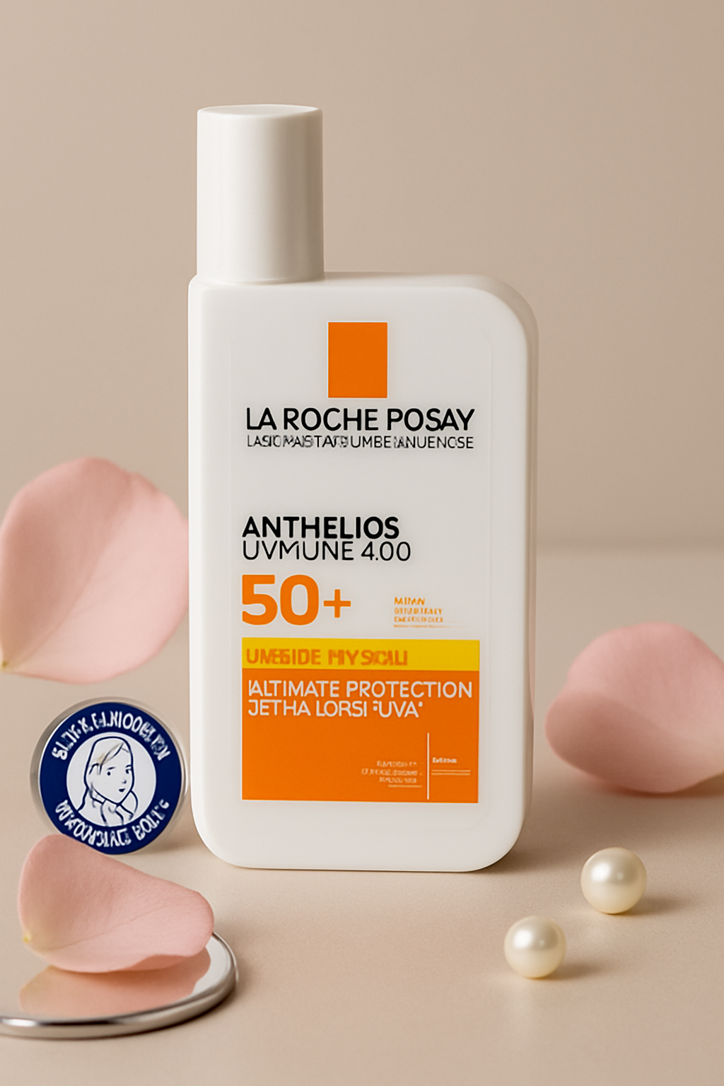 La Roche Posay - Protector Solar, SPF50+, Previene el Estrés Oxidativo, Resistente al Agua, Sudor y Arena, Fórmula con Mexoryl 400, Fluido Invisible, Anthelios UV-MUNE 400, 50 ml