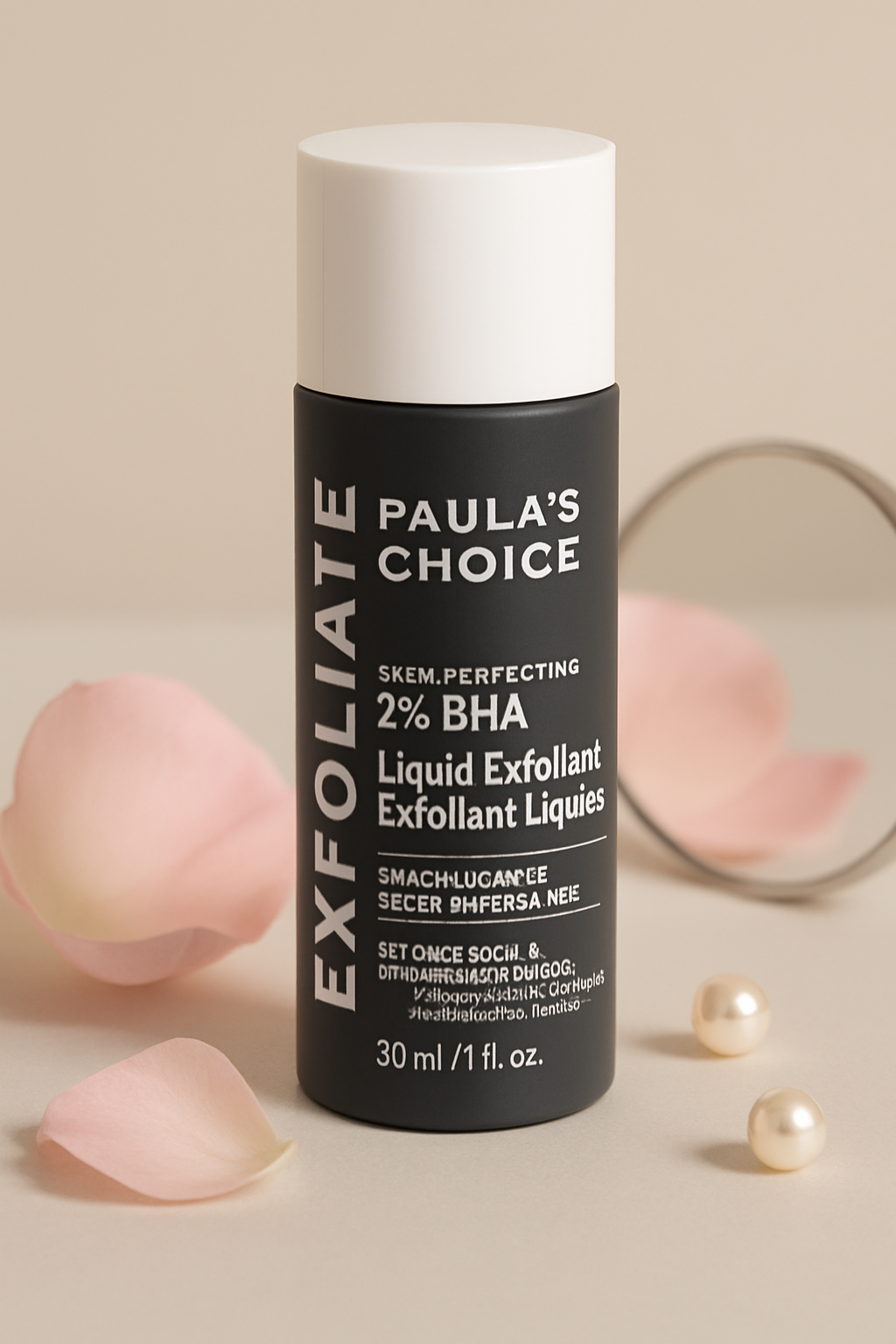Exfoliante facial líquido con ácido salicílico 2% para piel mixta y grasa 30ml